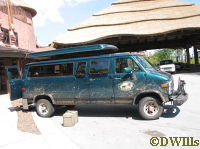 The modified "off-road" transport van