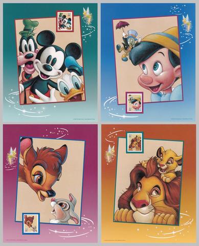 2004 The Art Of Disney Friendship Prints
