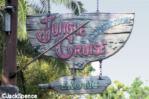 Jungle Cruise Sign