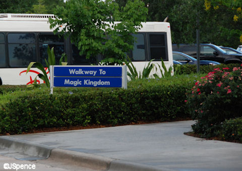 Walkway to the Magic Kingdom