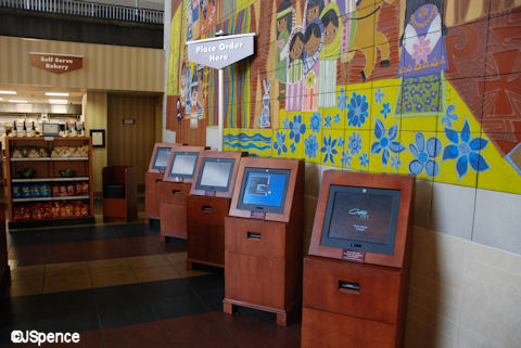 Contempo Cafe Ordering Stations
