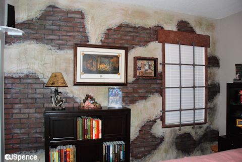 Pirate Room Feature Wall