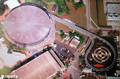 Aerial View of Test Track