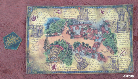 Pirate Map and Talisman