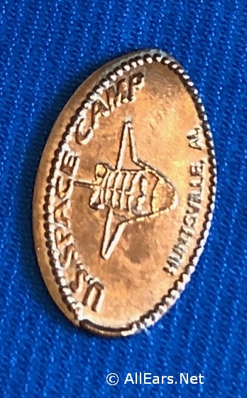 Pressed Penny from Space Camp