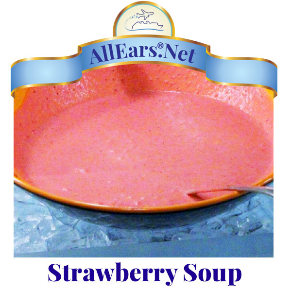 Recipe for the famous Strawberry Soup at 1900 Park Fare | Walt Disney World | AllEars.net