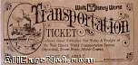 70s Transportation Ticket