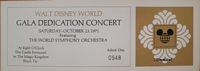 1971 Grand Opening Dedication Ticket