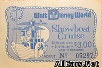 73 Showboat Cruise Ticket