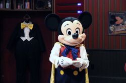 Magician Mickey Mouse at the Town Square Theater