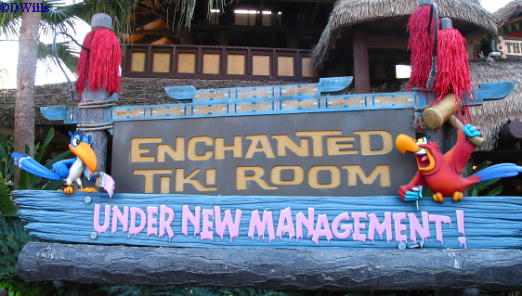 Tiki Room Sign